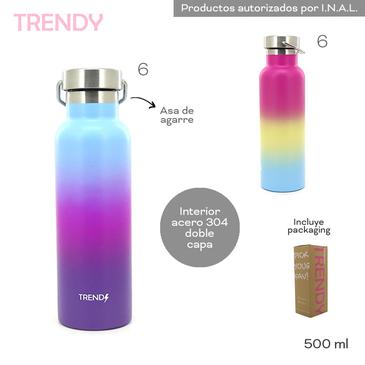 Venta por Mayor y Catalogo Botella Termica 500ml Trendy