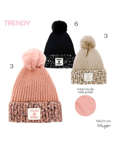 Gorro Adulto Trendy