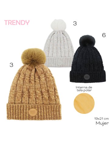 Gorro Adulto Trendy