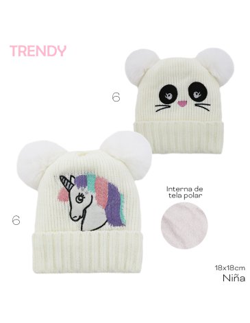Gorro Infantil Trendy