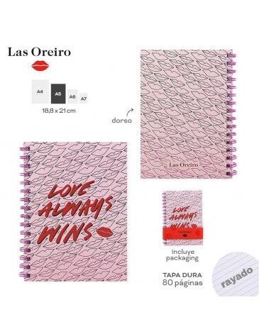 Cuaderno Las Oreiro