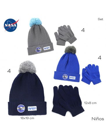 Set invierno: Gorro Y Guantes Nasa