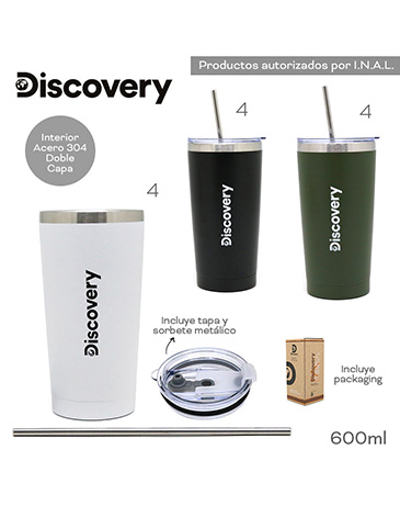 Vaso Termico 600ml  - Discovery