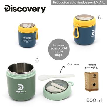 Termo De  Alimentos Con Cuchara Plegable 500ml Discovery