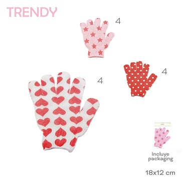 Guante Exfoliante Trendy