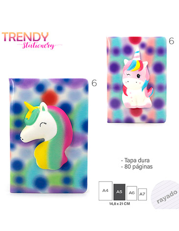 Venta por Mayor y Catalogo Cuaderno Con Squishy Trendy