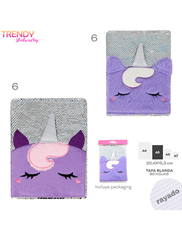 Venta por Mayor y Catalogo Cuaderno Trendy