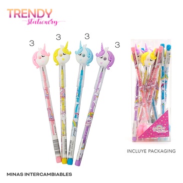 Lapiz x 12 Unid. Trendy