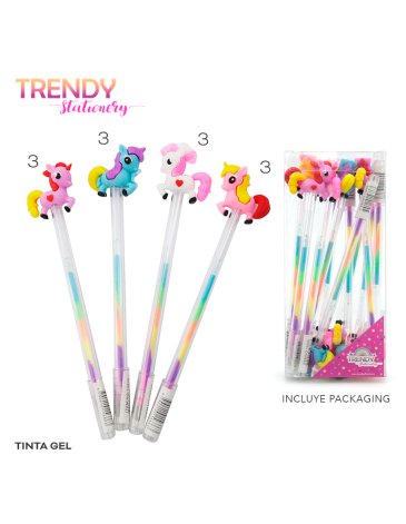 Venta por Mayor y Catalogo Lapiceras x 12 Unid. Trendy