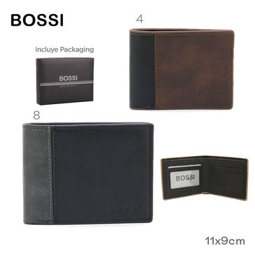 Venta por Mayor y Catalogo Billetera  Bossi