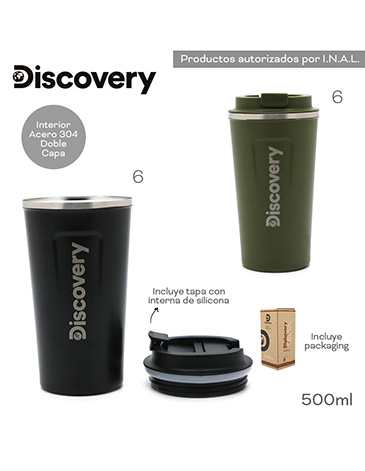 Vaso Termico 500ml - Discovery