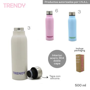 Botella Termica 500ML Trendy