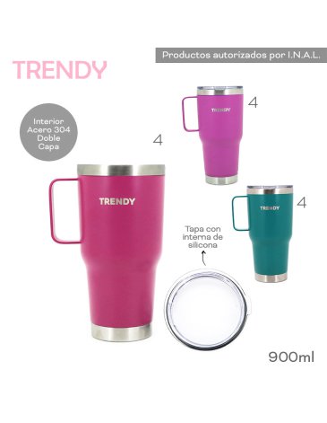 Vaso Termico 900ML Trendy