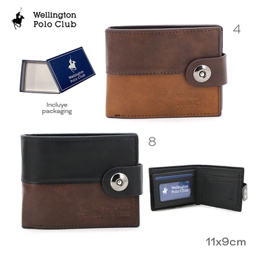 Venta por Mayor y Catalogo Billetera  Wellington Polo Club