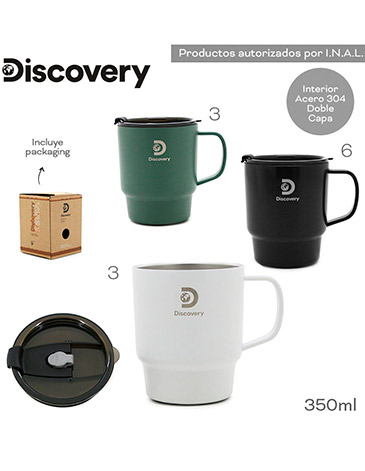 Venta por Mayor y Catalogo Taza Termica 350ml Discovery