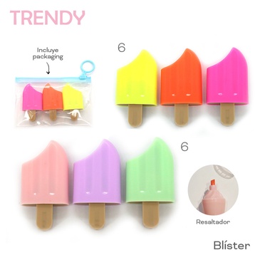 Venta por Mayor y Catalogo Resaltador Trendy