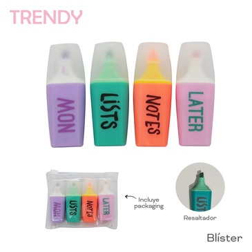 Resaltador - Trendy