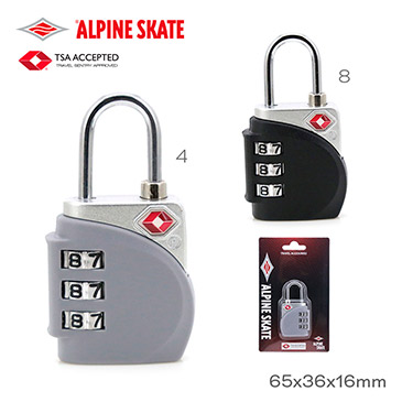 Candado  TSA Alpine Skate