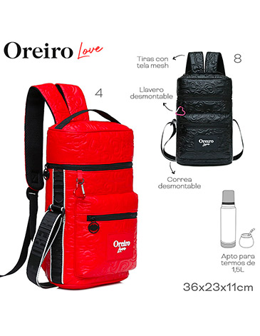 Bolso / Mochila Matera  Las Oreiro