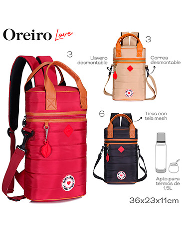 Bolso / Mochila Matera  Las Oreiro