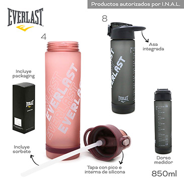 Botella 850ml Everlast