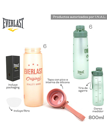 Botella 800ml Everlast