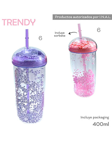 Vaso 400ml - Trendy