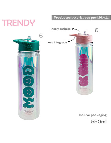 Botella 550ml Trendy