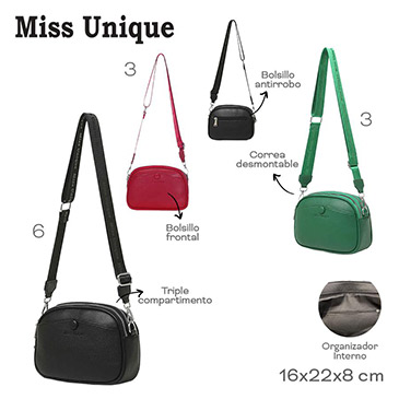 Venta por Mayor y Catalogo Morral  Miss Unique