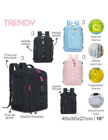 Venta por Mayor y Catalogo Mochila de Viaje 18