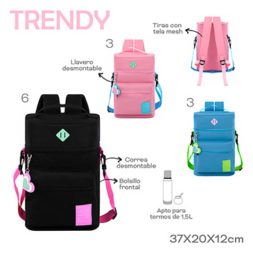 Bolso / Mochila Matera Trendy