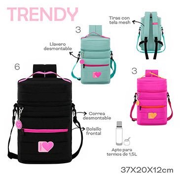 Bolso / Mochila Matera Trendy