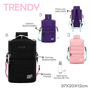 Bolso / Mochila Matera Trendy