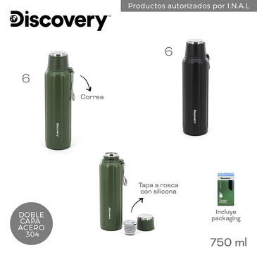 Venta por Mayor y Catalogo Termo 750ml Discovery
