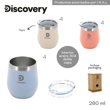 Mate Con Tapa 280ml Discovery