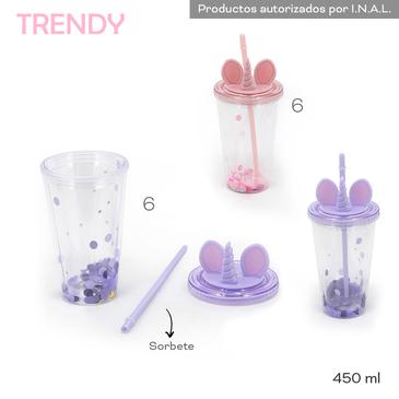 Venta por Mayor y Catalogo Vaso 450ml Trendy