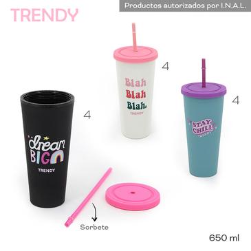 Venta por Mayor y Catalogo Vaso 650ml Trendy