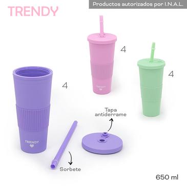 Venta por Mayor y Catalogo Vaso 650ml Trendy