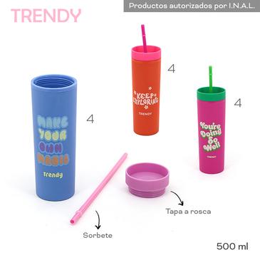 Venta por Mayor y Catalogo Vaso 500ml Trendy