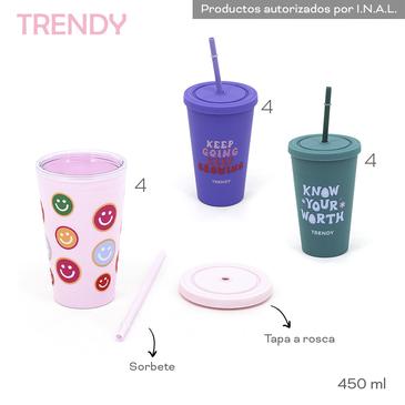 Venta por Mayor y Catalogo Vaso 500ml Trendy