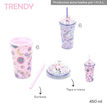 Venta por Mayor y Catalogo Vaso 450ml Trendy