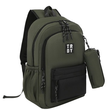 Mochila Con Cartuchera 17 