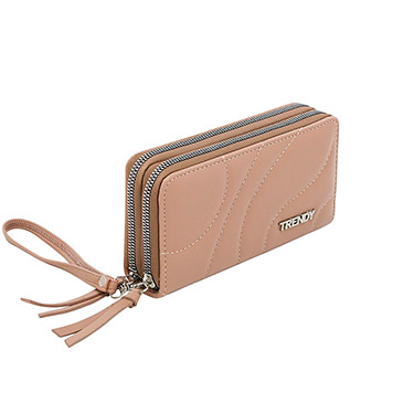 Billetera Doble Cierre - Trendy