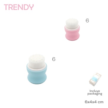Cepillo Limpieza Facial  Trendy