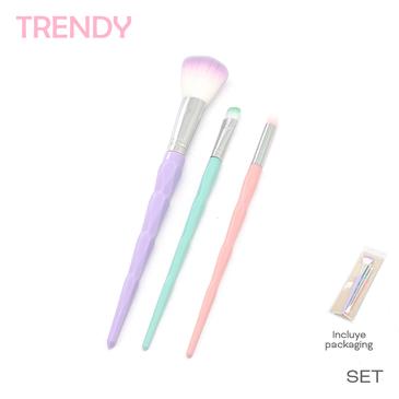 Set De Brochas - Trendy