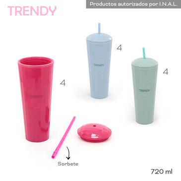Venta por Mayor y Catalogo Vaso 720ml Trendy