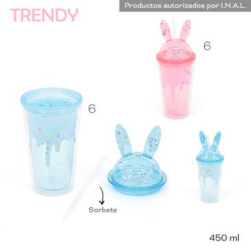 Venta por Mayor y Catalogo Vaso 450ml Trendy