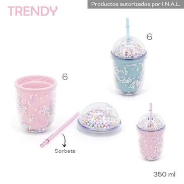Venta por Mayor y Catalogo Vaso 450ml Trendy
