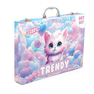 Set De Arte 128 Piezas  - Trendy