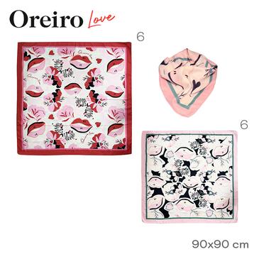 Pañuelo De Seda Las Oreiro